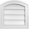 Ekena Millwork Arch Top Surface Mount PVC Gable Vent: Functional, w/ 2"W x 1-1/2"P Brickmould Frame, 16"W x 16"H GVPAR16X1602SF - alternate 1